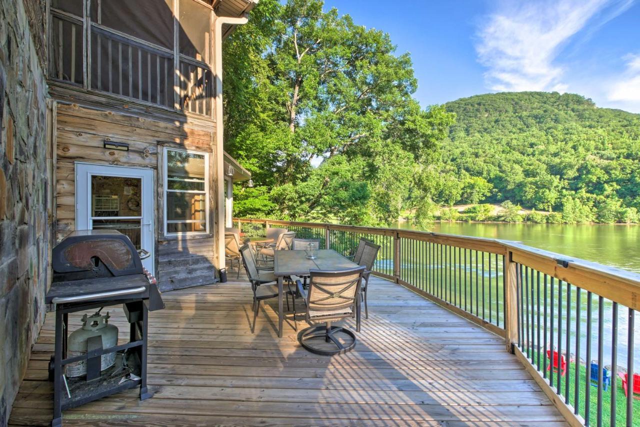 Tenn River Cabin With Hot Tub - 10 Mi To Chattanooga Exterior foto