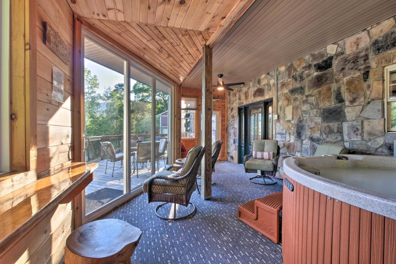 Tenn River Cabin With Hot Tub - 10 Mi To Chattanooga Exterior foto