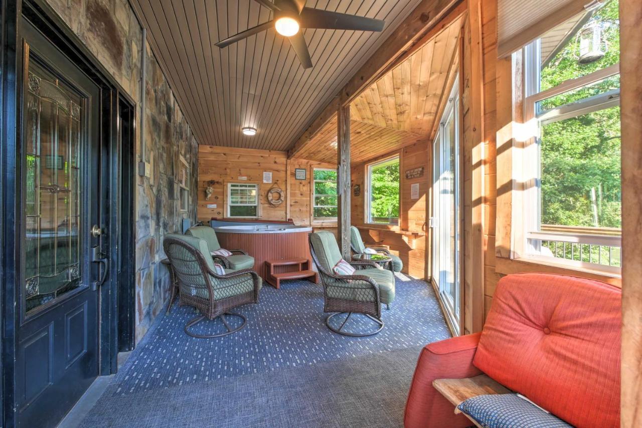 Tenn River Cabin With Hot Tub - 10 Mi To Chattanooga Exterior foto