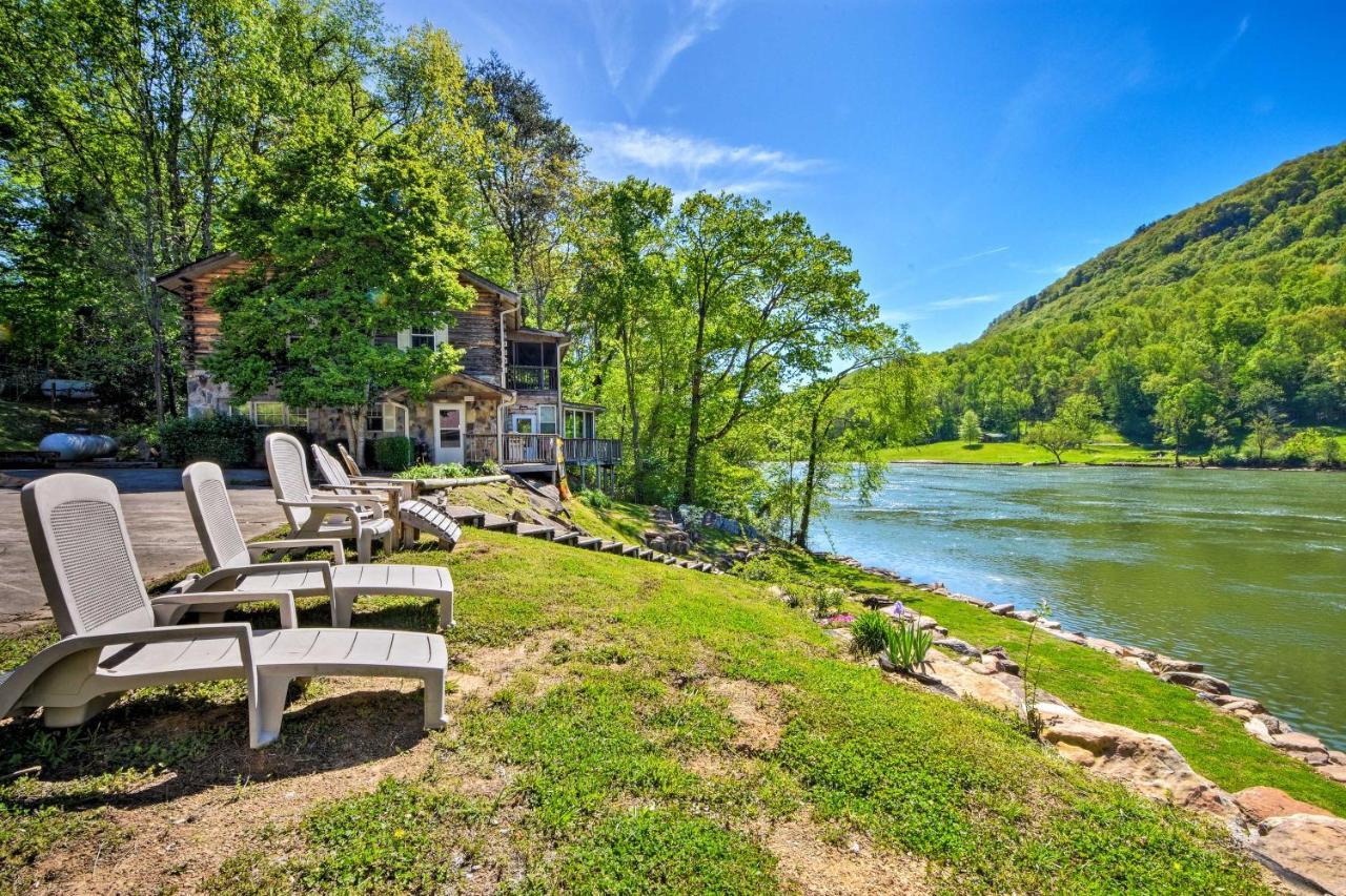 Tenn River Cabin With Hot Tub - 10 Mi To Chattanooga Exterior foto